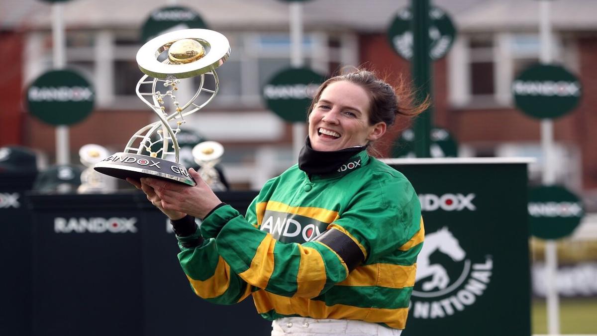 Betfair ambassador Rachael Blackmore wins the Grand National